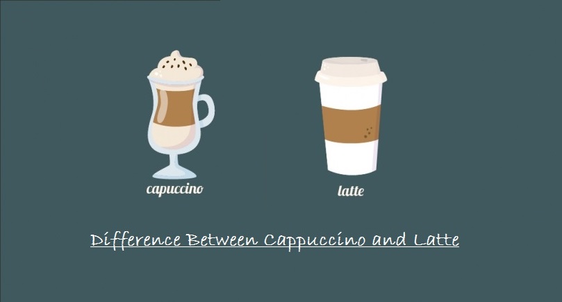 what is difference between Cappuccino and Latte