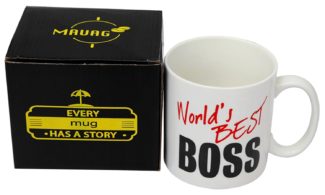 mug for boss man funny