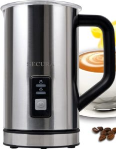 secura milk frother review