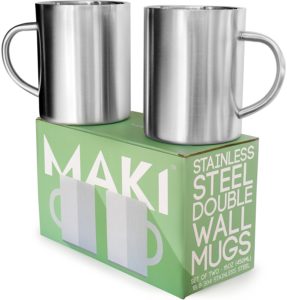 Double wall stainless steel mug thermal insulated vacuum mugs