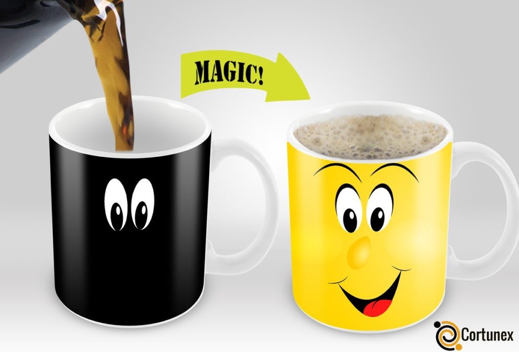 Smiley Face Magic Mug