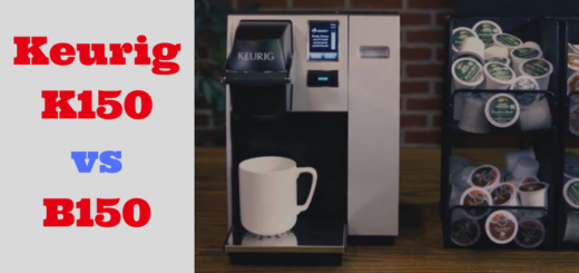 Difference between Keurig coffee maker K150 and B150