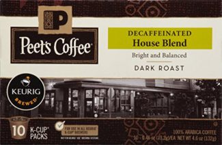 Best decaf k cups review Peets house blend
