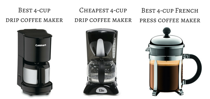 Which is the best 4-cup coffee maker? Read our reviews