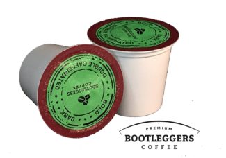 Bootleggers High-Caffeinated Coffee Pods for Keurig