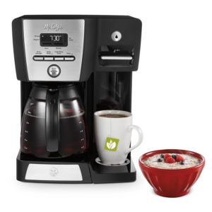 Mr. Coffee Programmable Coffee Maker with Integrated Hot Water Dispenser 