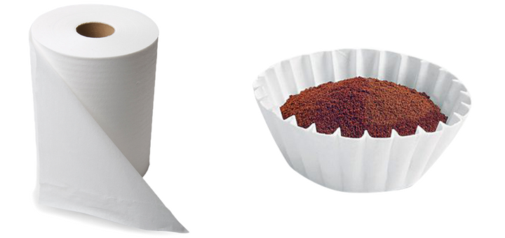 Can you use a paper towel as a coffee filter?