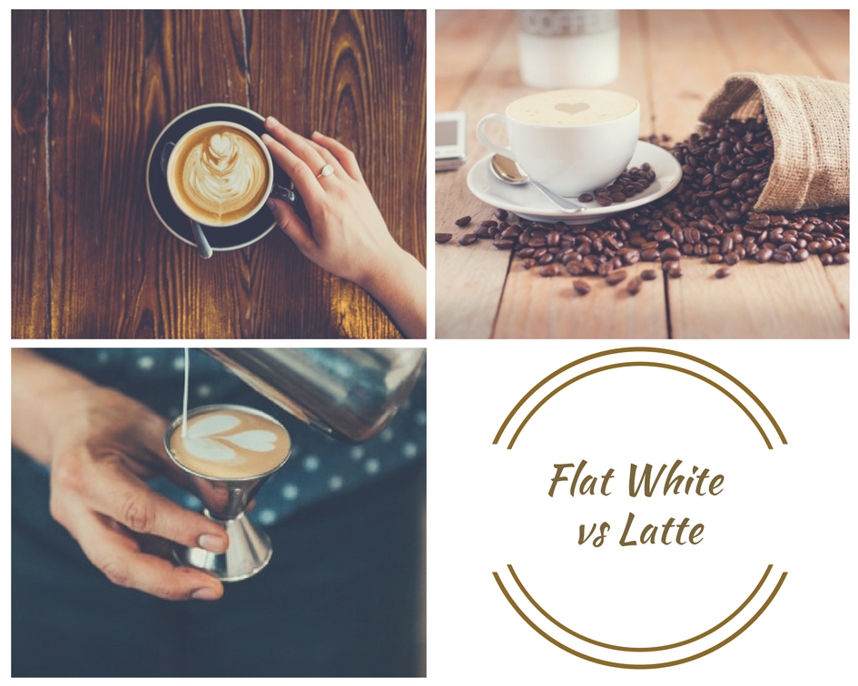 Flat white vs latte