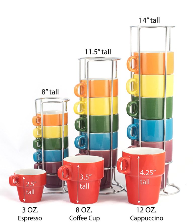 14 Best Cappuccino Cups Top Quality Cappuccino Glass Mugs Set