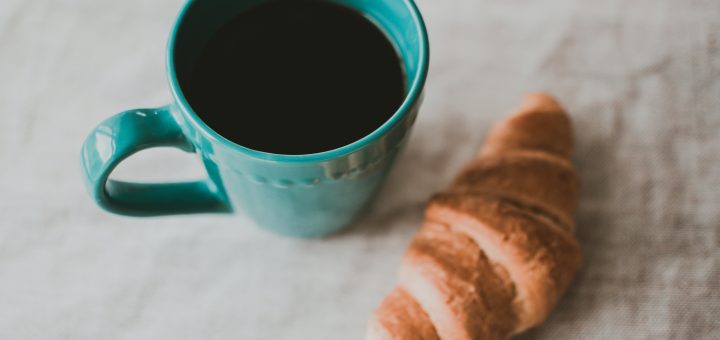 Bread and coffee